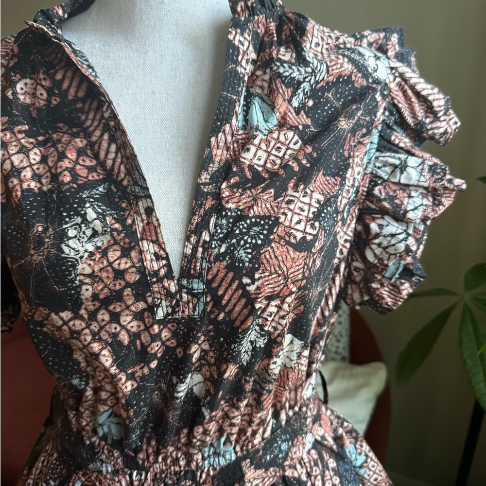 Ulla Johnson Ruffle Mini Dress - Picture 3 of 4
